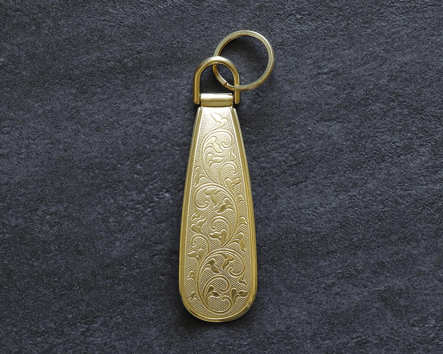 610-JKT-KZR-07 錺金具 錺之-KAZARINO- 「Shoehorn（靴ベラ） 唐草
