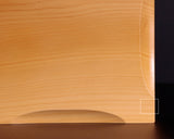日向榧製 駒台 卓上2寸盤用 飾り彫 1対 KMD-HKTH-211-10