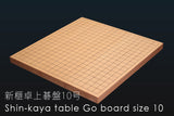 Go Beginner's Pack - Clamshell Go Stones Blue Label size25 +Urea Resin Go Bowls + Go Board, 3-Piece Go Set GBP-BL25