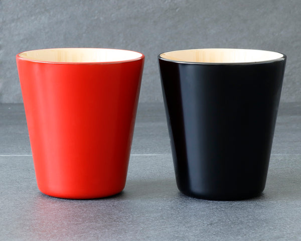 Traditional craft "Wajima-nuri" finish "Free Cup 02" JAC-WOF-404-05