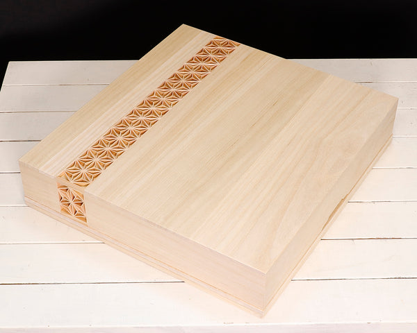 大湊文吉商店・黒木碁石店コラボ商品 「組子碁盤用献上箱」 CL-509-03