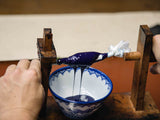 GLMB-608-09 "Maeda Blue" Lacquer Finish 9x9-ro table Go board 1.9-Sun No.77052