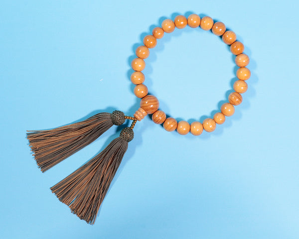 Handmade Kaya wood Craft "Hon Kaya Buddhist rosary" (22 pieces informal bead)