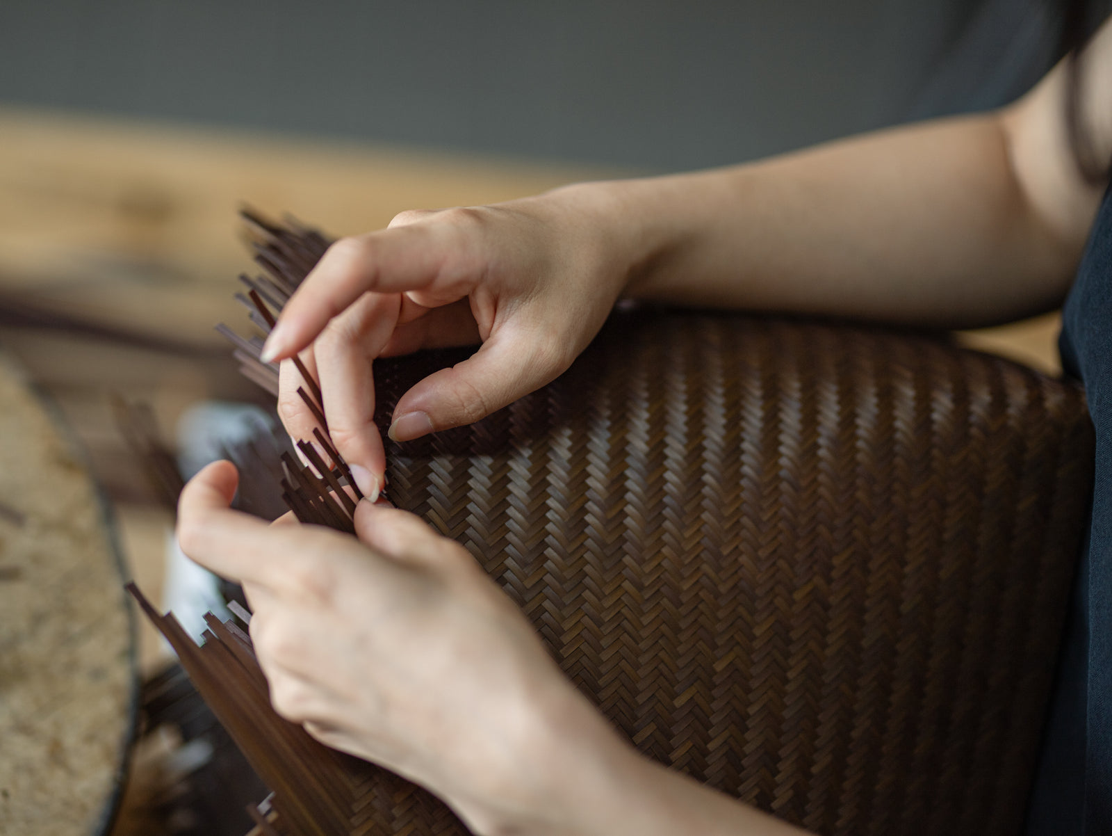 竹工房 喜節 「網代編セカンドバッグ」 JAC-TKS-504-01 – kurokigoishiten