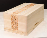 大湊文吉商店・黒木碁石店コラボ商品 組子碁笥箱 CL-509-01