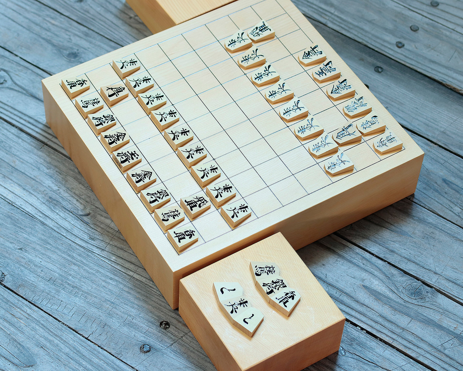 Micro Shogi 4-Piece Miniature Shogi Set 403YG-S03 – kurokigoishiten