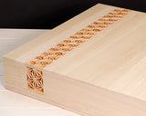 大湊文吉商店・黒木碁石店コラボ商品 「組子碁盤用献上箱」 CL-509-03