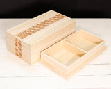 大湊文吉商店・黒木碁石店コラボ商品 組子碁笥箱 CL-509-01