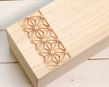 大湊文吉商店・黒木碁石店コラボ商品 組子碁石箱 CL-509-02