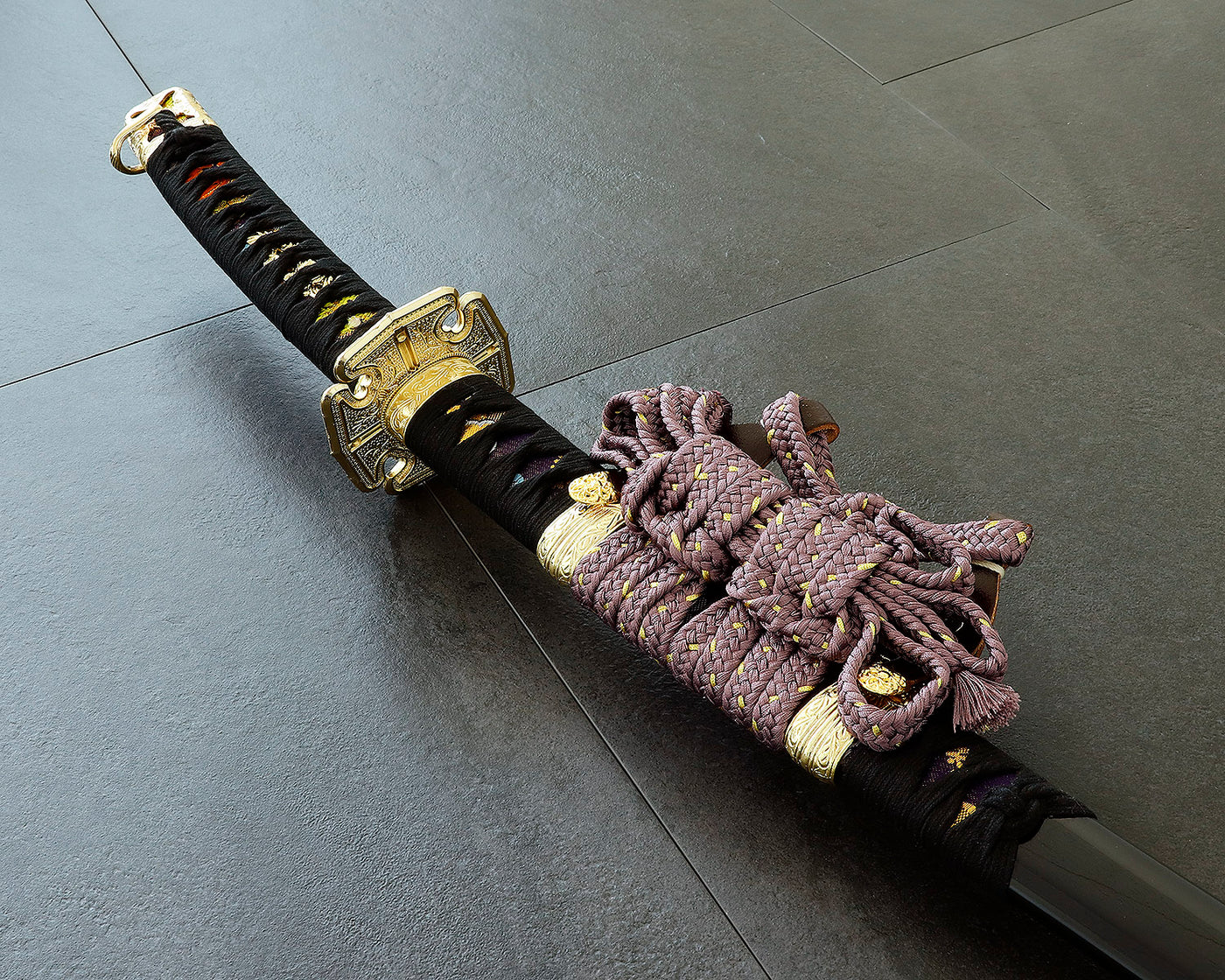 JAC-MTS-504-05 甲冑工房 「丸武」 陣太刀（黒鞘） – kurokigoishiten