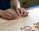 大湊文吉商店・黒木碁石店コラボ商品 組子碁笥箱 CL-509-01