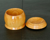 『January 5th "Igo Day" Celebration SALE Part2』 512-SKB-01 Wood craftsman "Kai-shi (懐志)" made Spaceship-style Shogi Piece Box