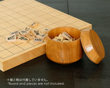 『January 5th "Igo Day" Celebration SALE Part2』 512-SKB-02 Wood craftsman "Kai-shi (懐志)" made Yashiki-style Shogi Piece Box