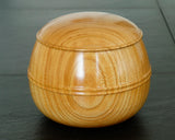 『January 5th "Igo Day" Celebration SALE Part2』512-SKB-03 Wood craftsman "Kai-shi (懐志)" made Bell-shaped Shogi Piece Box