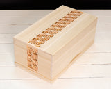 大湊文吉商店・黒木碁石店コラボ商品 組子碁笥箱 CL-509-01