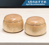 伝統工芸士 西川嵩氏製作 楓 碁笥 超特大 ~40号碁石用 GKKD-NS40-404-01  604-RC-09