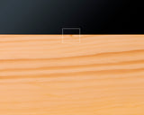 八街碁盤店 盤師 三浦勝巳製作 日本産本榧脚付碁盤 木表 5.1寸 ＊歯車盛り仕上げ No.70001