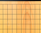 八街碁盤店 盤師 三浦勝巳製作 日本産本榧脚付碁盤 木裏 5.3寸 ＊歯車盛り仕上げ No.70002