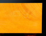 China grown Hon Kaya Masame Go board with legs 7.0-sun / 21.4 cm thick *Off-spec No.71136