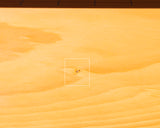 Contemporary Master Go board Craftsman Mr.Kumasu made China grown Hon Kaya Masame Go board with legs 6.2-sun / 19.0 cm thick *Off-spec No.71137