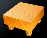 China grown Hon Kaya Masame Go board with legs 6.8-sun / 15.2 cm thick No.71139F
