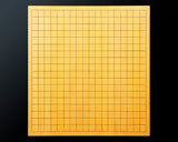 China grown Hon Kaya Masame Go board with legs 6.8-sun / 15.2 cm thick No.71139F