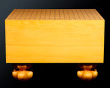China grown Hon Kaya Masame Go board with legs 6.8-sun / 20.6 cm thick No.71140F