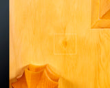 China grown Hon Kaya made Ten-masa Go board with legs (6.0-Sun/180 mm thick) No.71142F