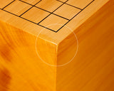 China grown Hon Kaya made Ten-masa Go board with legs (6.0-Sun/180 mm thick) No.71142F