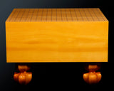 Japan grown Hon Kaya made Ten-masa Go board with legs (6.2-Sun/189 mm thick) No.71143F