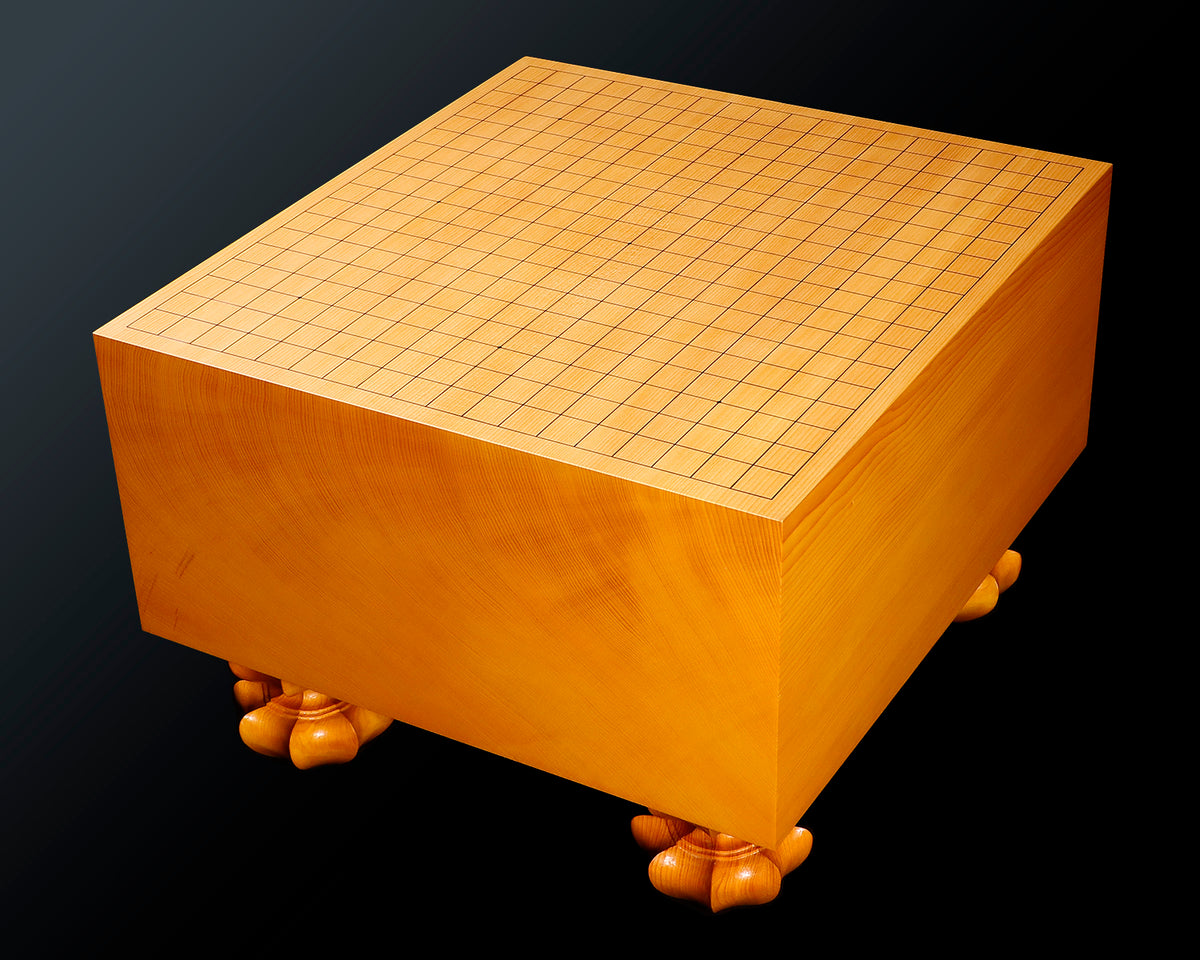 新品未使用 新かや 碁盤　4寸(40号)　足付き 新品未使用 新かや 碁盤 4寸(40号) 足付き 新品未使用 新かや 碁盤 4寸