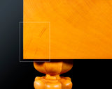 China grown Hon Kaya made Ten-masa Go board with legs (6.7-Sun/204 mm thick) No.71144F *Off-spec