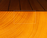 Japan grown Hon Kaya made Kiura Go board with legs (6.9-Sun/210 mm thick) No.71146F *Off-spec