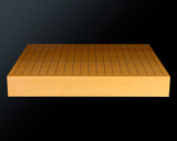 Board craftsman Mr.Miura of Yachimata Gobanten made Japan grown Hon-Kaya Table Go board Ten-masa (Masame) 2.0-sun / 61 mm thick 5-piece composition board Haguruma-mori finish lines No.75005