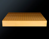 Board craftsman Mr.Miura of Yachimata Gobanten made Japan grown Hon-Kaya Table Go board Ten-masa (Masame) 2.0-sun / 61 mm thick 5-piece composition board Haguruma-mori finish lines No.75006
