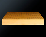 Board craftsman Mr.Miura of Yachimata Gobanten made Japan grown Hon-Kaya Table Go board Ten-masa (Masame) 1.9-sun / 60 mm thick 4-piece composition board Haguruma-mori finish lines No.75007