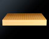 Board craftsman Mr.Miura of Yachimata Gobanten made Japan grown Hon-Kaya Table Go board Ten-masa (Masame) 1.9-sun / 60 mm thick 4-piece composition board Haguruma-mori finish lines No.75010