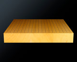 Board craftsman Mr.Miura of Yachimata Gobanten made Japan grown Hon-Kaya Table Go board Ten-masa (Masame) 2.0-sun / 61 mm thick 4-piece composition board Haguruma-mori finish lines No.75011