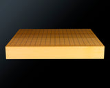 Board craftsman Mr.Miura of Yachimata Gobanten made Japan grown Hon-Kaya Table Go board Ten-masa (Masame) 2.0-sun / 61 mm thick 4-piece composition board Haguruma-mori finish lines No.75011