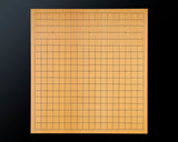 Board craftsman Mr.Miura of Yachimata Gobanten made Japan grown Hon-Kaya Table Go board Ten-masa (Masame) 2.0-sun / 61 mm thick 4-piece composition board Haguruma-mori finish lines No.75011
