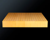 Board craftsman Mr.Miura of Yachimata Gobanten made Japan grown Hon-Kaya Table Go board Ten-masa (Masame) 1.9-sun / 60 mm thick 5-piece composition board Haguruma-mori finish lines No.75014