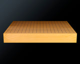 Board craftsman Mr.Miura of Yachimata Gobanten made Japan grown Hon-Kaya Table Go board Ten-masa (Masame) 1.9-sun / 60 mm thick 5-piece composition board Haguruma-mori finish lines No.75014