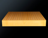 Board craftsman Mr.Miura of Yachimata Gobanten made Japan grown Hon-Kaya Table Go board Ten-masa (Masame) 2.0-sun / 61 mm thick 4-piece composition board Haguruma-mori finish lines >*Off-spec No.75015