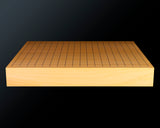 Board craftsman Mr.Miura of Yachimata Gobanten made Japan grown Hon-Kaya Table Go board Ten-masa (Masame) 2.0-sun / 61 mm thick 4-piece composition board Haguruma-mori finish lines >*Off-spec No.75015