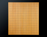 Board craftsman Mr.Miura of Yachimata Gobanten made Japan grown Hon-Kaya Table Go board Ten-masa (Masame) 1.9-sun / 59 mm thick 4-piece composition board Haguruma-mori finish lines No.75016