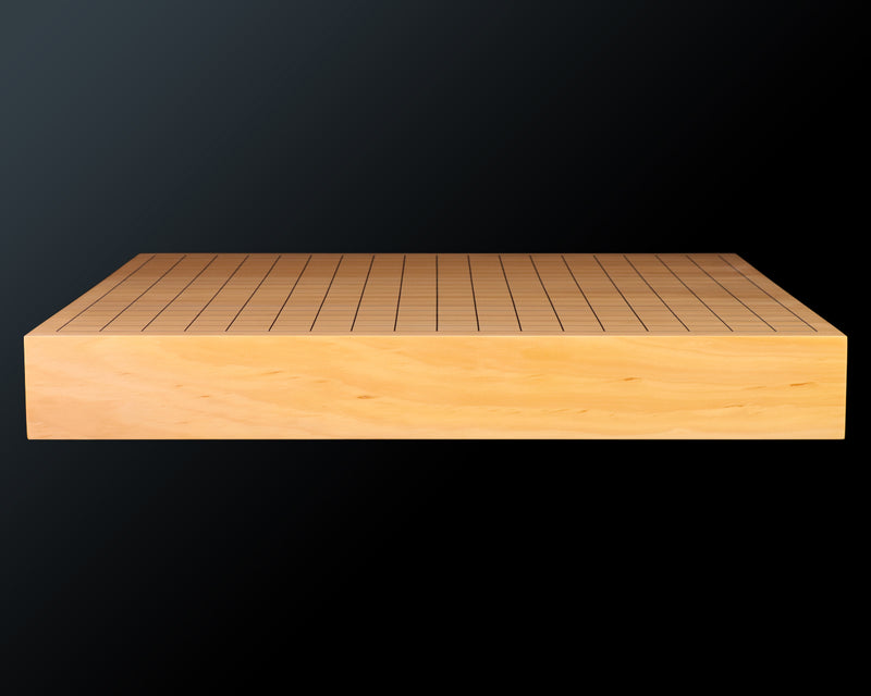 Hyuga-kaya Table Go Board Masame 1.9-Sun (about 60 mm thick) 2-piece composition board No.76655 *Off-spec