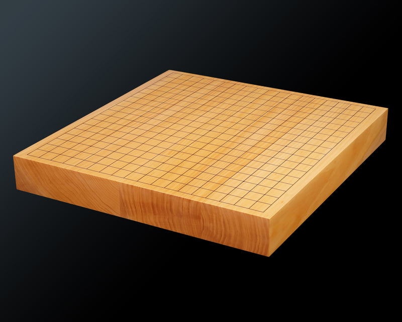 Hyuga-kaya Table Go Board Masame 1.9-Sun (about 58 mm thick) 3-piece composition board No.76677 *Off-spec