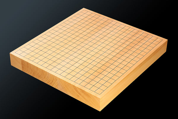 Hyuga-kaya Table Go Board Masame 1.9-Sun (about 58mm thick) 3-piece composition board No.76706
