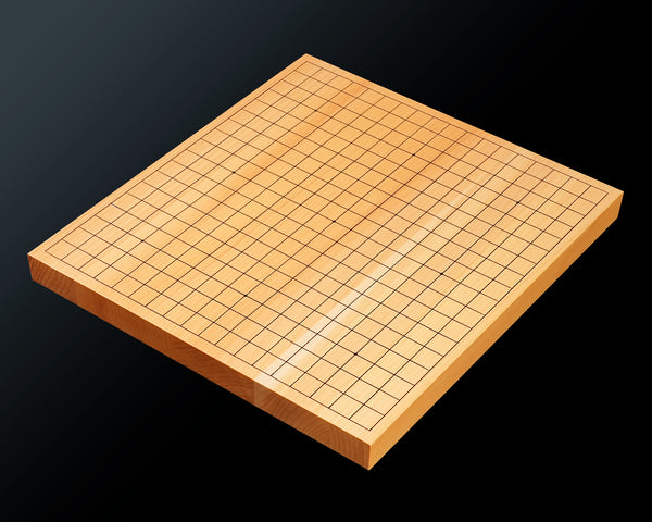 Hyuga Kaya miniature table Go board for 15mm diameter Go stones Masame 0.9-Sun 5-pieces composition board No.76916 *Off-spec