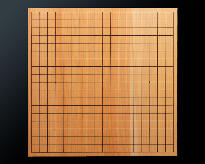 Hyuga Kaya miniature table Go board for 15mm diameter Go stones Masame 0.9-Sun 5-pieces composition board No.76916 *Off-spec